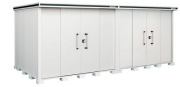 ヨド物置 エルモ LMD-5825HW　一般地型　背高Hタイプ 幅5830×奥行2563.5×高さ2355.5mm