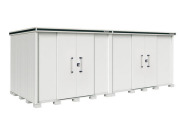 ヨド物置 エルモ LMD-6525HW　一般地型　背高Hタイプ 幅6531×奥行2563.5×高さ2355.5mm