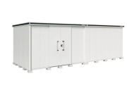 ヨド物置 エルモ LMD-7225HL　一般地型　背高Hタイプ 幅7232×奥行2563.5×高さ2355.5mm