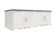ヨド物置 エルモ LMD-7229HW　一般地型　背高Hタイプ 幅7232×奥行2914×高さ2355.5mm
