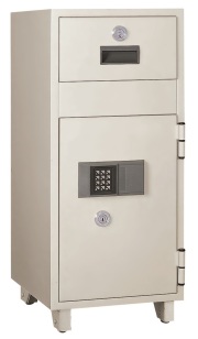 MSR-CPN 日本アイ・エス・ケイ（King CROWN） 店舗用投入金庫（耐火型） テンキータイプ