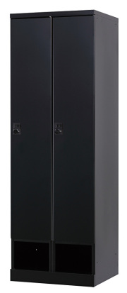 2人用更衣ロッカー ダイヤル錠タイプ RLK-TKD260-BMB 幅600×奥行515×高さ1790mm
