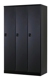 3人用更衣ロッカー ダイヤル錠タイプ RLK-TTD310-BMB 幅1050×奥行515×高さ1790mm