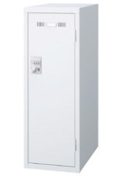 SLDW-M1-T 1人用ミニロッカー（内筒交換錠） 幅317×奥行515×高さ896mm