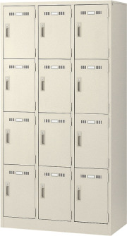 SLK-12-T 生興（SEIKO） 12人用ロッカー（内筒交換錠） 幅900×奥行515×高さ1790mm