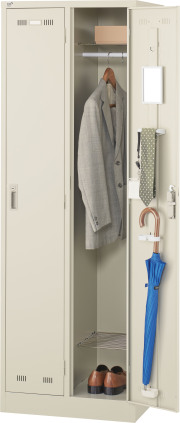 SLK-2-T 生興（SEIKO） 2人用ロッカー（内筒交換錠） 幅608×奥行515×高さ1790mm