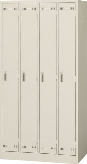 SLK-4 生興（SEIKO） 4人用ロッカー（シリンダー錠） 幅900×奥行515×高さ1790mm