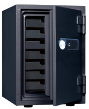 SP50-7 ダイヤセーフ 耐火金庫（小型・中型） 指紋認証タイプ 幅346×奥行478×高さ509mm