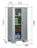 ESF-0807D ヨド物置 エスモ 小型物置 間口800×奥行750×高さ1613mm