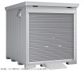 FM-2226HYN イナババイク保管庫[一般型]床付き 間口2210×奥行2630×高さ2385mm