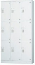 9人用ロッカー（3列3段） GLK-S9DTS 幅900×奥行450×高さ1790