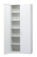 スチール 両開き書庫（受注生産） 下置き用 HOS-HRLSX 幅900×奥行400×高さ2100mm