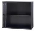 スチール オープン書庫 上下兼用 HOS-K12-B 幅900×奥行450×高さ820mm