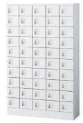 KLKW-50-R (コインリターン錠タイプ) 50人用貴重品ロッカー 幅1000×奥行300×高さ1600mm