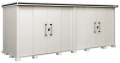 ヨド物置 エルモ LMD-5818HW 一般地型　背高Hタイプ 幅5828×奥行1863×高さ2358mm