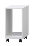 スチール オープン書庫（受注生産） CPUワゴン NK-PC2845W 幅280×奥行450×高さ526mm