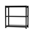 増連セット（基本セット別売） スチールラック フレーム：ブラック、棚板：ブラック RA-C9010-B-B 幅900×奥行450×高さ1000mm