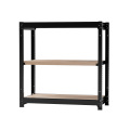 増連セット（基本セット別売） スチールラック フレーム：ブラック、棚板：ナチュラル RA-C9010-B-NT 幅900×奥行450×高さ1000mm