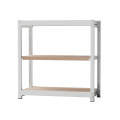 増連セット（基本セット別売） スチールラック フレーム：ホワイト、棚板：ナチュラル RA-C9010-W-NT 幅900×奥行450×高さ1000mm