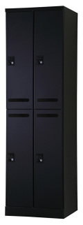 4人用更衣ロッカー　可動棚式 ダイヤル錠タイプ RLK-TAKD4252-BMB 幅525×奥行515×高さ1790mm