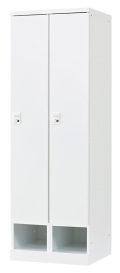 2人用更衣ロッカー ダイヤル錠タイプ RLK-TKD260-WTW 幅600×奥行515×高さ1790mm
