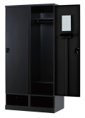 2人用更衣ロッカー ダイヤル錠タイプ RLK-TKD290-BMB 幅900×奥行515×高さ1790mm