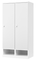 2人用更衣ロッカー ダイヤル錠タイプ RLK-TKD290-WTW 幅900×奥行515×高さ1790mm