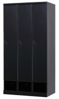 3人用更衣ロッカー ダイヤル錠タイプ RLK-TKD390-BMB 幅900×奥行515×高さ1790mm