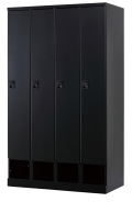 4人用更衣ロッカー ダイヤル錠タイプ RLK-TKD410-BMB 幅1050×奥行515×高さ1790mm