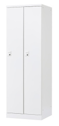 2人用更衣ロッカー ダイヤル錠タイプ RLK-TTD270-WTW 幅700×奥行515×高さ1790mm