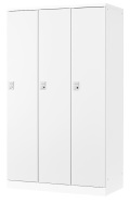 3人用更衣ロッカー ダイヤル錠タイプ RLK-TTD310-WTW 幅1050×奥行515×高さ1790mm