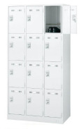 SLDW-12-B 12人用ロッカー（ボタン錠） 幅900×奥行515×高さ1790mm