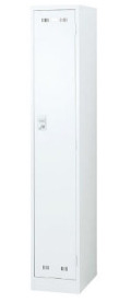 SLDW-1S-B 細型1人用ロッカー（ボタン錠） 幅317×奥行515×高さ1790mm