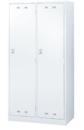 SLDW-2W-N ワイド・2人用ロッカー（南京錠） 幅900×奥行515×高さ1790mm