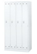 SLDW-4-B 4人用ロッカー（ボタン錠） 幅900×奥行515×高さ1790mm