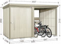 タクボ物置 Mr.ストックマンプラスアルファ TP-33R22 一般型　標準型 幅3347×奥行2290×高さ2110mm
