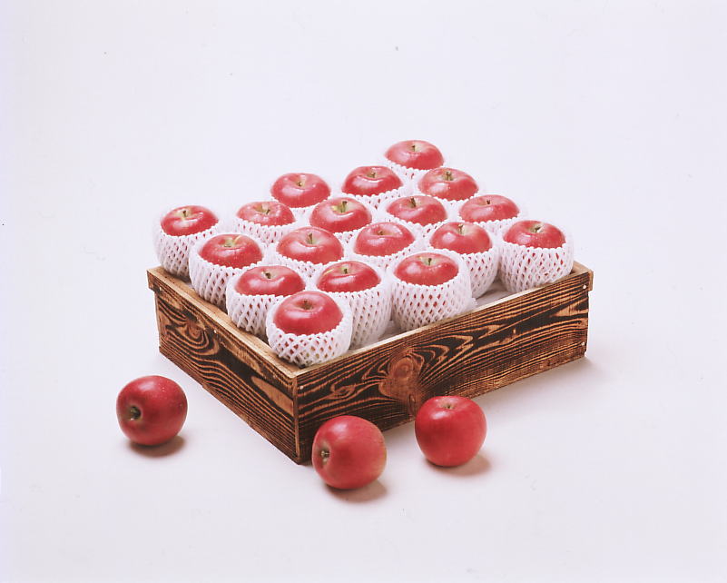 信州産 蜜入りサンふじ木箱5kg(13～16玉) 【576】