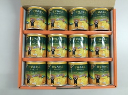 熊本県産 田の浦柑橘組合 甘夏みかん缶詰(12缶) 【945】