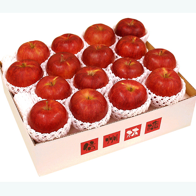 信州産 シナノスイート特秀5kg(14～18玉) 【341】 10月中旬頃～