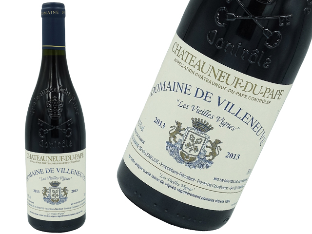 Domaine De Villeneuve ドメーヌ・ド・ヴィルヌーヴ 　Châteauneuf Du Pape  シャトーヌフ・デュ・パプ2013