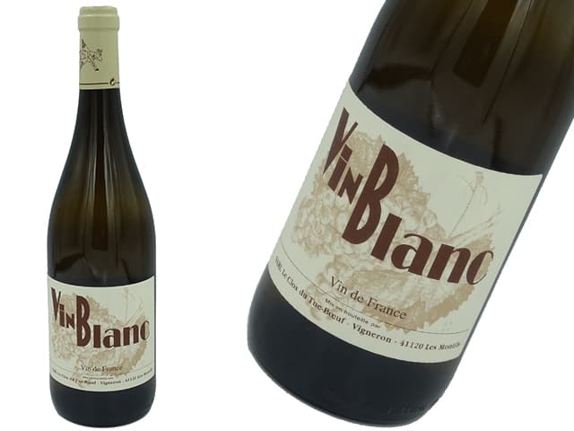 Le Clos du Tue-Boeuf ル・クロ・デュ・チュ＝ブッフ　Le P’tit Blanc ル・プティ・ブラン 750ml
