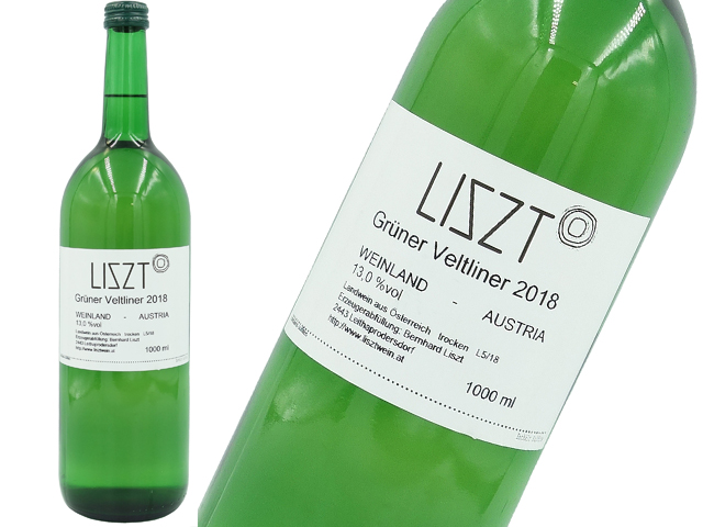 Liszt Gruner Veltliner 2018  / リスト グリューナー・ヴェルトリーナー 2018