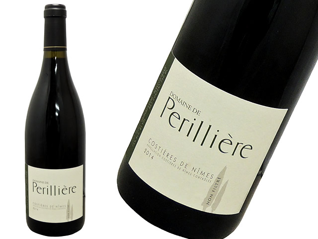 コスティエール・ド・ニーム・ルージュ 2014　 ドメーヌ・ド・ペリリエール Costieres de Nimes Rouge 2014　 Domaine de Perilliere