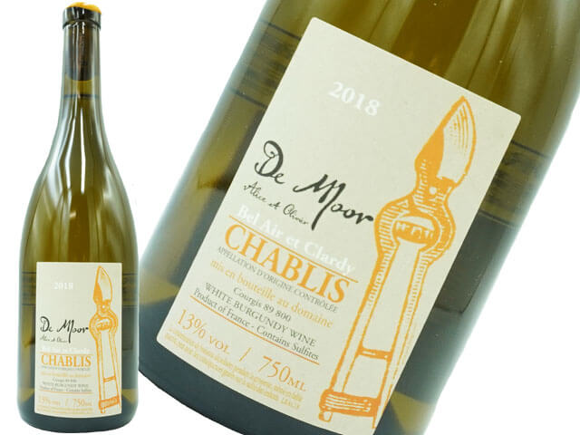 【フランスワイン】 アリス・エ・オリヴィエ・ド・ムール / シャブリ　ベレール・エ・クラルディ  2018年  750ml