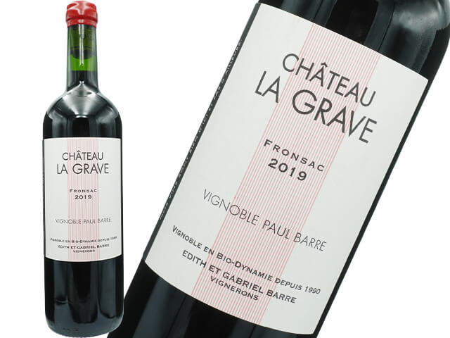 Vignobles Paul Barre　ヴィーニョブル・ポール・バール /  Château La Grave　シャトー・ラ・グラーヴ　2019
