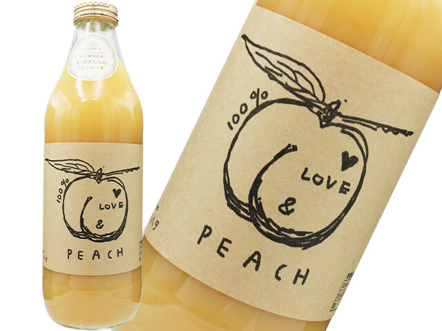 【ノンアルコール】ココファーム　LOVE＆PEACH　桃100％ジュース