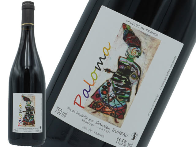 Damien Bureau ダミアン・ビュロー/Paloma 2022 パロマ  750ml 【自然派ワイン フランス・ロワール 赤】