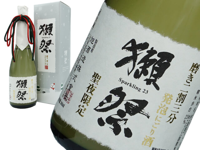 獺祭（だっさい）　純米大吟醸 磨き二割三分 発泡にごり酒