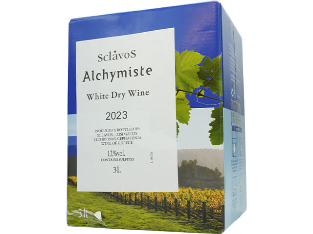 Domaine Sclavos　ドメーヌ・スクラヴォス / Alchymiste White Dry Wine　アルシミスト ホワイト・ドライ・ワイン　2023　3L