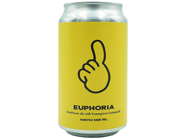 ひみつビール　EUPHORIA　farmhouse ale